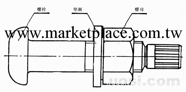 緊固件廠傢現貨供應M20x90扭剪型鋼結構螺栓工廠,批發,進口,代購