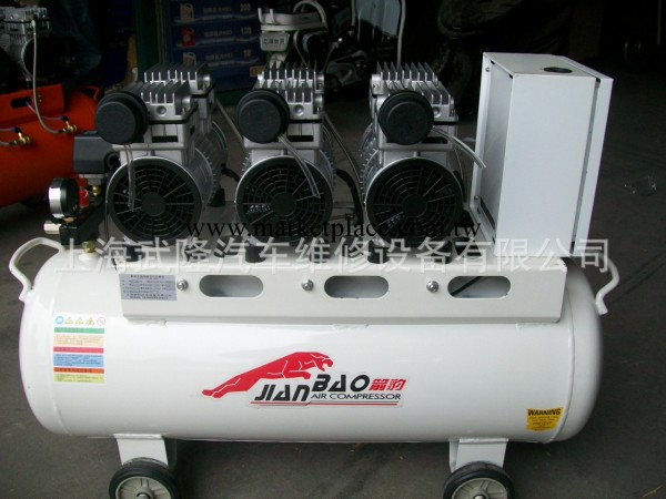 靜音無油空壓機 2250W 上海箭豹JB750/W84靜音無油空氣壓縮機工廠,批發,進口,代購