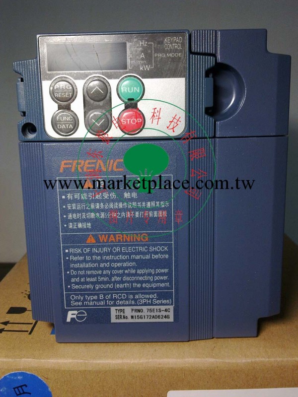 FUJI富士變頻器FRN0.75E1S-4C工廠,批發,進口,代購