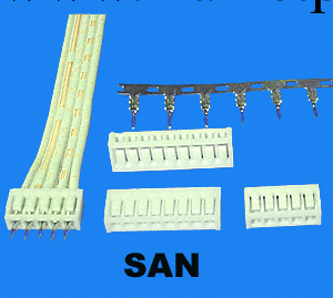 廠傢出售 SAN連帶端子插頭連接線 連帶端子工廠,批發,進口,代購