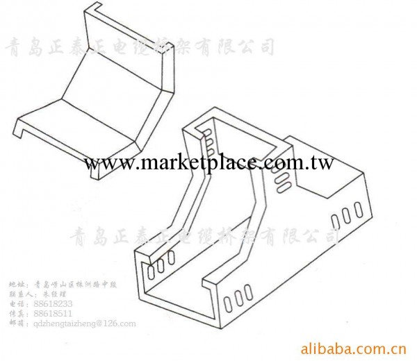 供應優質槽式電纜橋架-正泰正電纜橋架工廠,批發,進口,代購