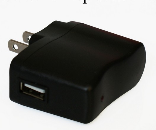 固定腳美規 高品質USB適配器USB充電器 帶指示燈 充電頭 帶IC保護工廠,批發,進口,代購