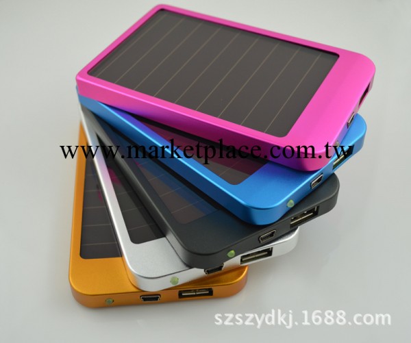 廠傢直銷2600毫安太陽能充電器 iPhone三星 Htc 專用禮品移動電源批發・進口・工廠・代買・代購