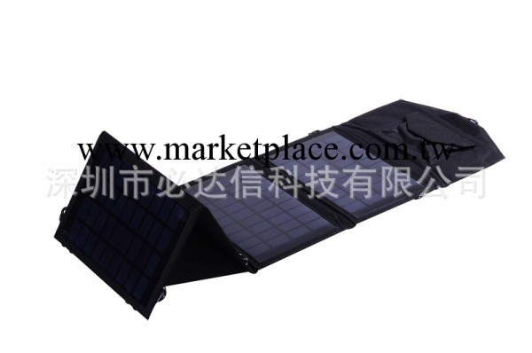 軍用可折疊手機太陽能充電器14W 5.5V*2500mA 防水材質 內置穩壓工廠,批發,進口,代購