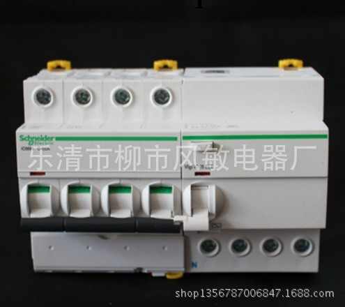 特價銷售施耐德 微型漏電斷路器IC65NLE 4P【圖】6-63A工廠,批發,進口,代購