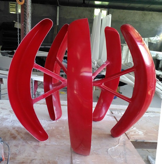 2014熱銷廠傢直銷 垂直軸風力發電機葉片-200W工廠,批發,進口,代購