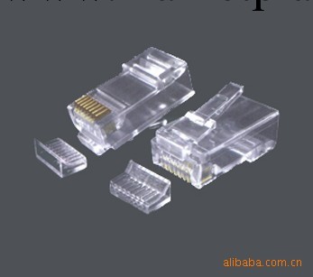 8P8C水晶頭5類6類，帶屏蔽網絡接口工廠,批發,進口,代購