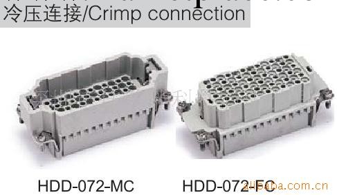 供應唯恩HDD系列10A72芯 公插芯 冷壓壓接批發・進口・工廠・代買・代購