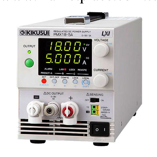 KIKUSUI/日本菊水 PMX18-5A 直流穩壓電源 18V/5A 佛山準測工廠,批發,進口,代購