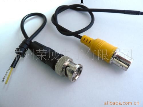 供應BNC公/母射頻同軸線纜 監控視頻連接線工廠,批發,進口,代購