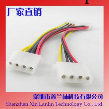 6494#混批IDE4針電源線 一分三 機箱電源線 4針IDE工廠,批發,進口,代購