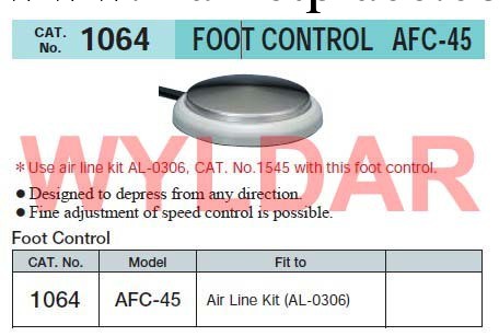 NSK AFC-45腳踏開關 日本NAKANISHI工廠,批發,進口,代購