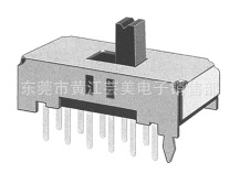 廠傢直銷撥動開關SS-42D02供應現貨撥動開關，撥動開關生產廠工廠,批發,進口,代購