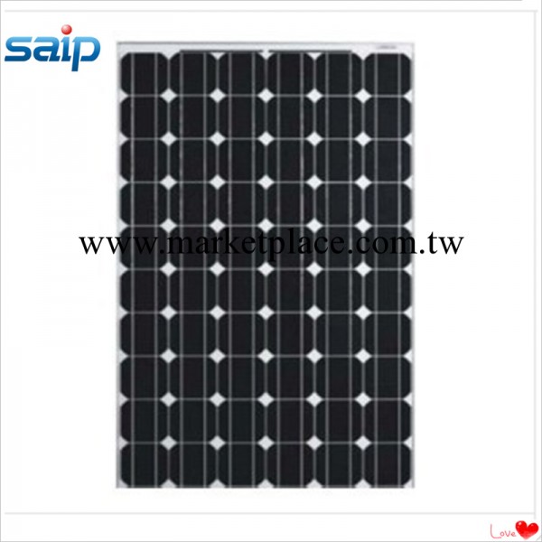 saip供應100W 單晶矽 太陽能組件光伏發電板 太陽能板 量大可批工廠,批發,進口,代購