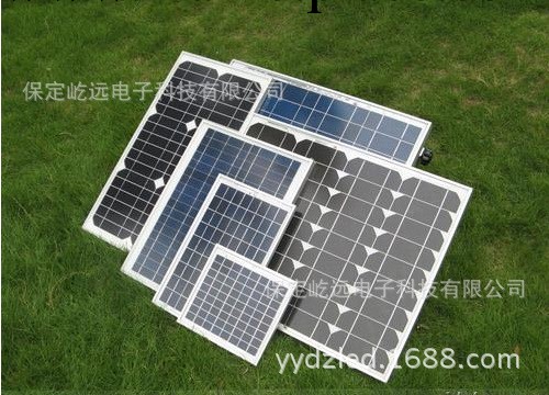 中國英利組件 多晶矽太陽能電池板 55W太陽能板 壽命25年 3.9元/W批發・進口・工廠・代買・代購