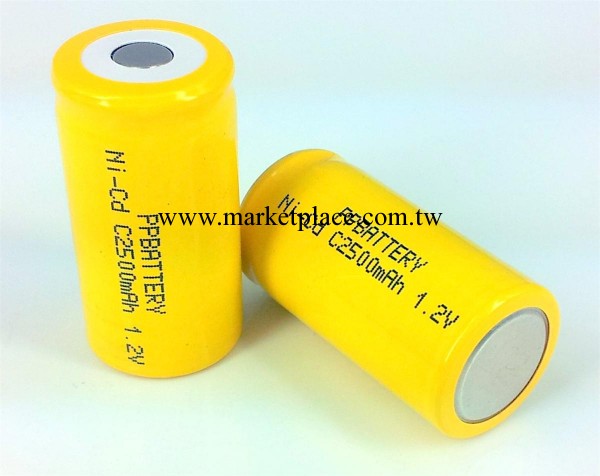 鎳鎘C 2號 2500mAh 1.2V 充電電池工廠,批發,進口,代購