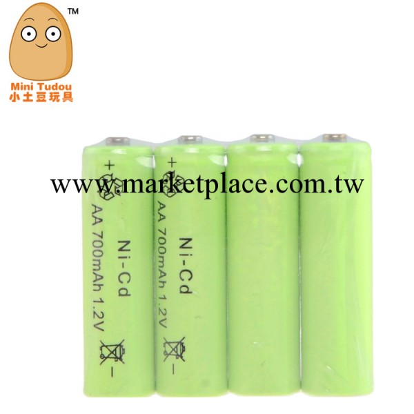 配件AA 700mAh 1.2V可充電鎳鎘電池 綠色環保 RD800152批發・進口・工廠・代買・代購