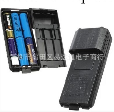 寶鋒5R對講機電池盒 配件 寶峰對講機BF-UV5R 裝六節五號工廠,批發,進口,代購