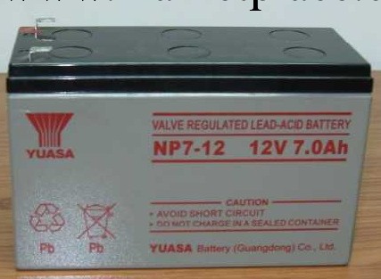 供應廣東湯淺蓄電池正品行貨np7-12,12v7ah免維護蓄電池湯淺電池工廠,批發,進口,代購