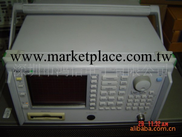 供應日本安立MS2663C高精度彩色頻譜分析機(圖)二手機器工廠,批發,進口,代購