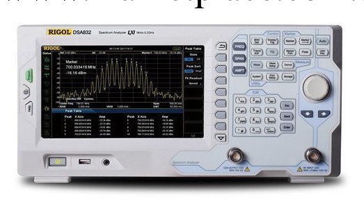 特供 北京普源頻譜分析機DSA832-TG 帶跟蹤源3.2G全數字頻譜機工廠,批發,進口,代購