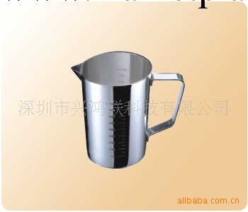 [廠價直銷]實驗室器具進口不銹鋼量杯內外沖壓刻度500ml-3000m工廠,批發,進口,代購