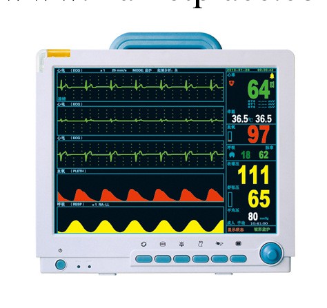 廠傢直銷多參監護機出口監護機 15.1寸多參病房重癥監護機F-100C工廠,批發,進口,代購