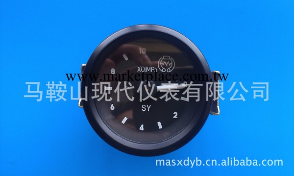 專業生產 雙針剎車氣壓表 螺紋10X1 （0-1）Mpa 0.55Mpa處報警工廠,批發,進口,代購