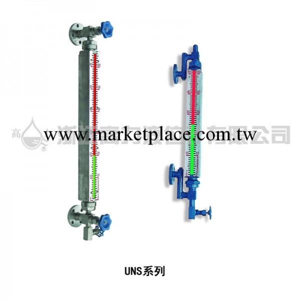 UNS系列石英管液位計 雙色液位計 液麵計 水位計 廠傢直銷工廠,批發,進口,代購
