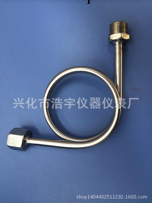 現貨供應不銹鋼彎管 壓力表彎 M14*1.5 M20*1.5緩沖管工廠,批發,進口,代購