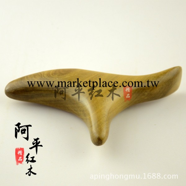 廠傢直銷越南天然紅木香木按摩器三角雀按摩棒三叉點穴棒刮痧板工廠,批發,進口,代購