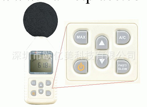 【一件代發】勝利噪音計 分貝計 聲級計 分貝機 音量計VC824B工廠,批發,進口,代購