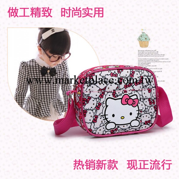 2014新款 hello kitty斜挎包 女可愛 兒童包包 幼兒小包 有現貨工廠,批發,進口,代購