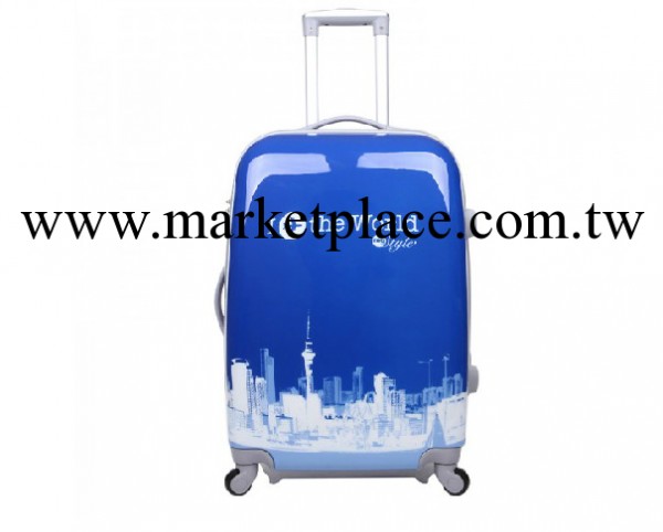 2014時尚新款正品保證超靜音萬向輪行李箱堅固拉桿箱 登機箱旅行工廠,批發,進口,代購
