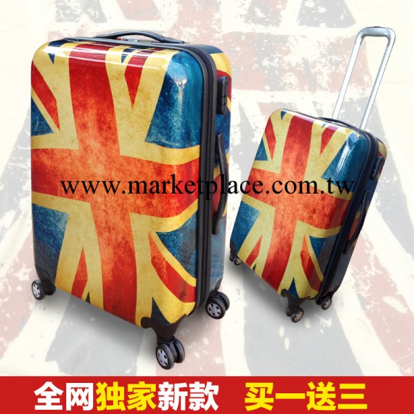 英倫復古風米字旗拉桿箱旅行箱行李箱男女登機箱20寸24寸28寸批發工廠,批發,進口,代購