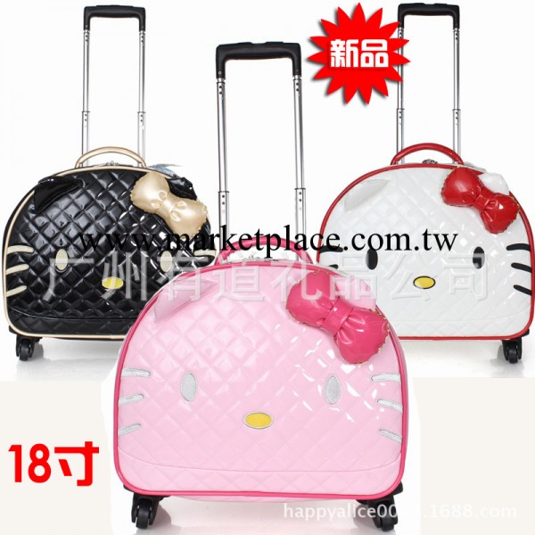 新款批發Hello Kitty拉桿箱 卡通旅行箱 18寸可愛兒童行李箱工廠,批發,進口,代購
