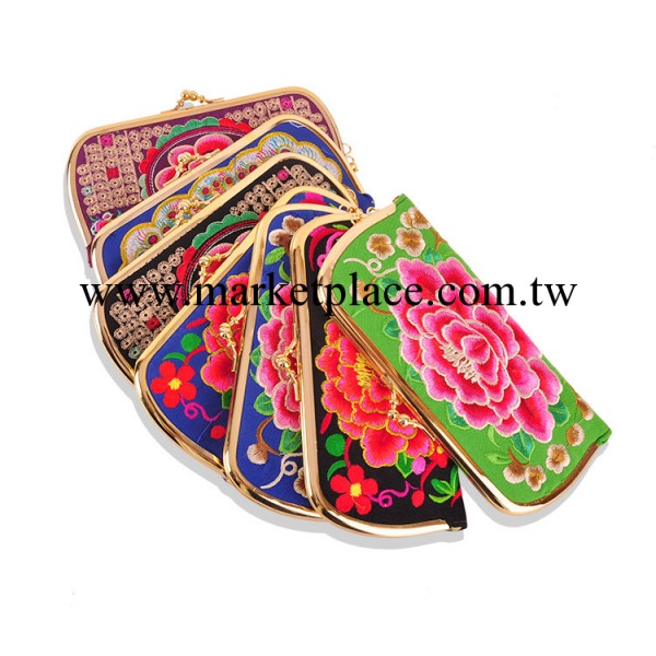 地攤精品 雲南民族風繡花錢包 中國風刺繡錢夾0791-92031工廠,批發,進口,代購