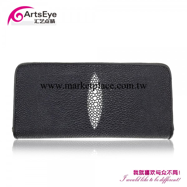 批發真皮牛皮女士錢包時尚美時利仿珍珠魚手工錢包工廠,批發,進口,代購