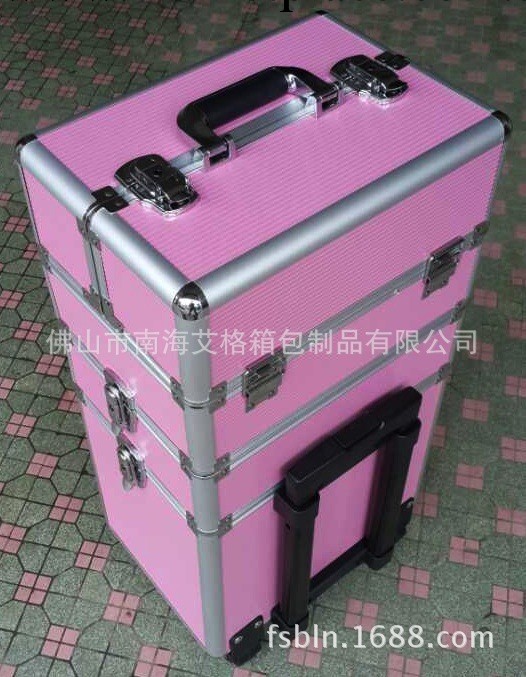 專業供應拉桿化妝箱    三層拉桿化妝箱   多層拉桿工具箱工廠,批發,進口,代購