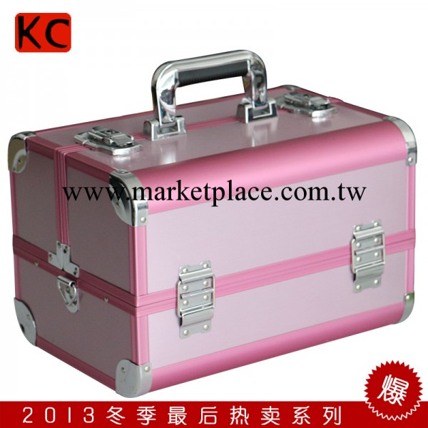 高檔鋁合金化妝箱雙開大號 化妝手提箱多層鋁制  專業化妝箱工廠,批發,進口,代購