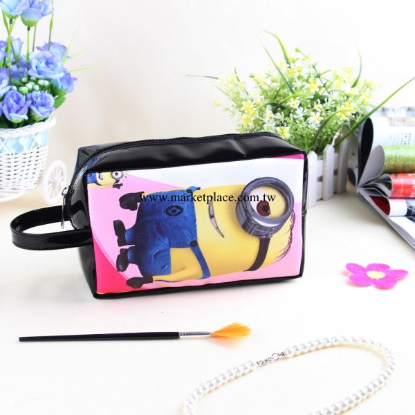 2014年款防水料印刷卡通大容量手提化妝包洗漱化妝箱加工定制工廠,批發,進口,代購