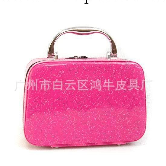 韓版手提真皮牛皮化妝箱工廠,批發,進口,代購