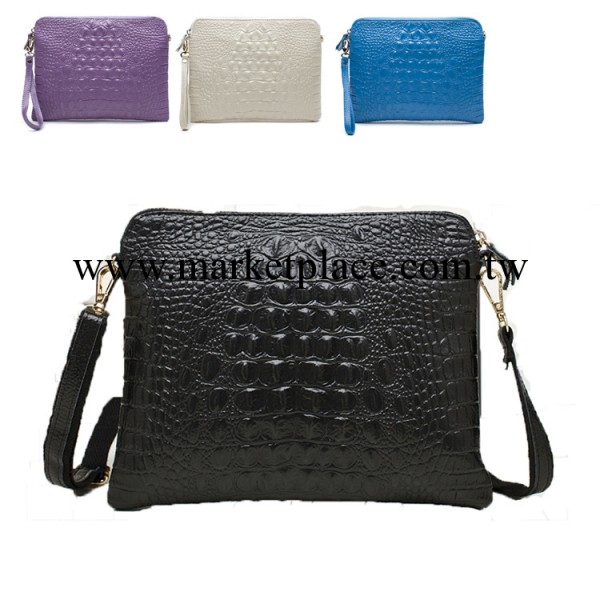 廣州廠傢批發真皮女包小包包潮單肩斜挎新款鱷魚女手拿包一件代發工廠,批發,進口,代購