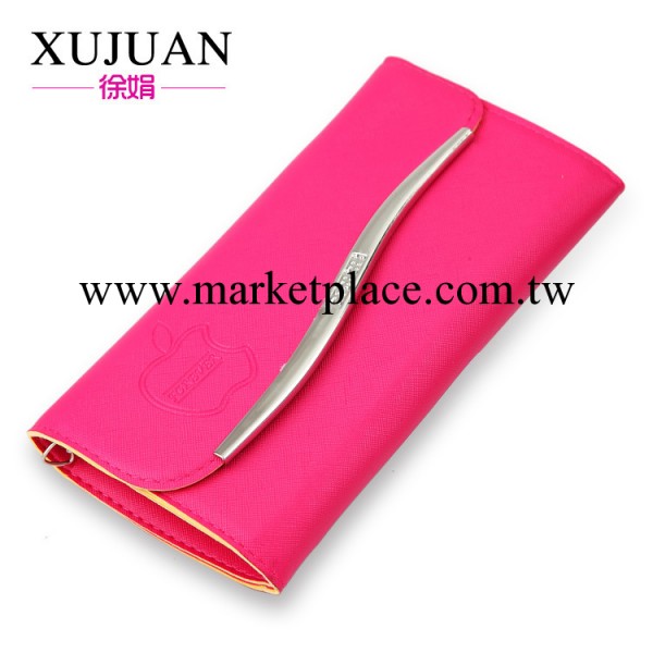 地攤火燒錢包 女式斜跨批發彩邊S型不加寬 牙簽紋韓版長款手拿包工廠,批發,進口,代購