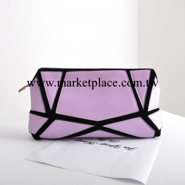 水立方拼接簡約女包2014新款甜美淑女單肩包斜挎手拿包促銷價批發工廠,批發,進口,代購