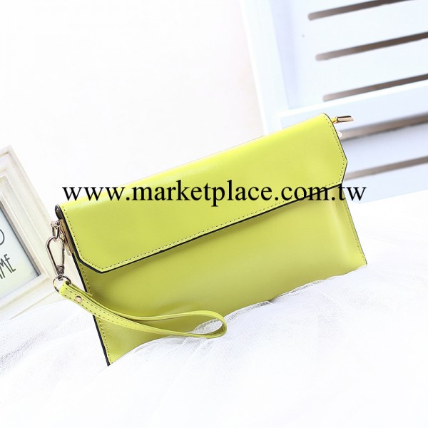 夏季小包包 時尚新款單肩包休閒百搭 信封牛皮包 手拿真皮女包工廠,批發,進口,代購