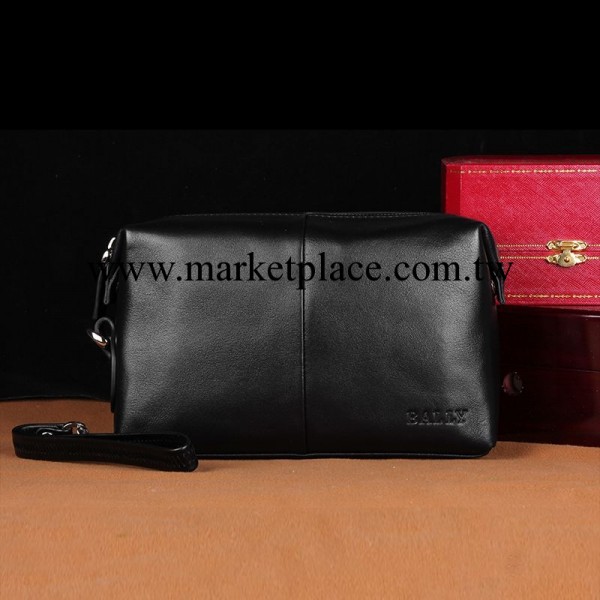 品牌男士手拿包真皮正品手包2014新款男包軟皮手夾公文包一件代發工廠,批發,進口,代購