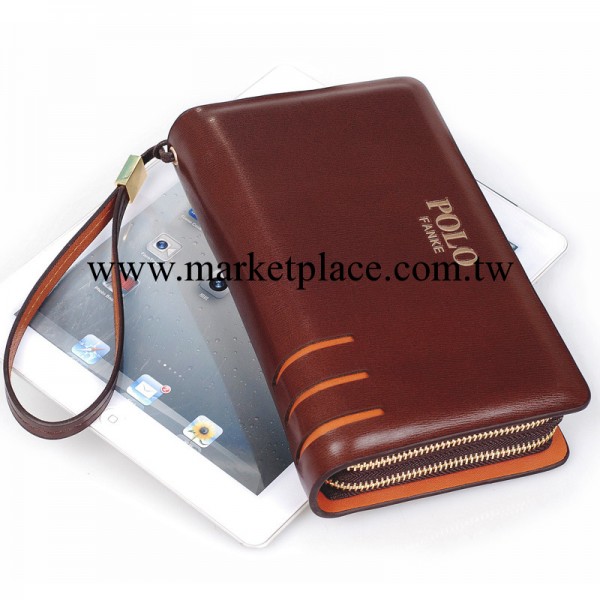 新款商務手拿包拉鏈男士長款錢包 正品牛皮錢包批發 一件代發工廠,批發,進口,代購