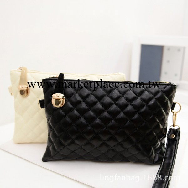 時尚女包2014新款復古韓版潮女菱格包手抓包手拿包斜挎單肩小挎包工廠,批發,進口,代購