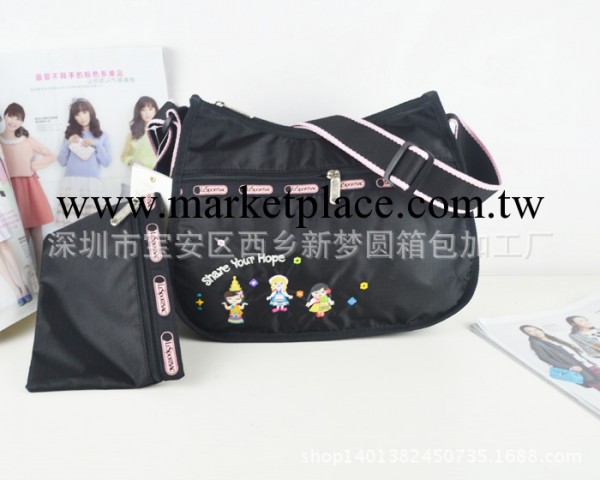 代發lesportsac 樂播詩新款女包單肩斜挎兩用包7520中號 360g批發・進口・工廠・代買・代購